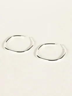 SARAH BIJOUX Square Wire Hoops Earrings