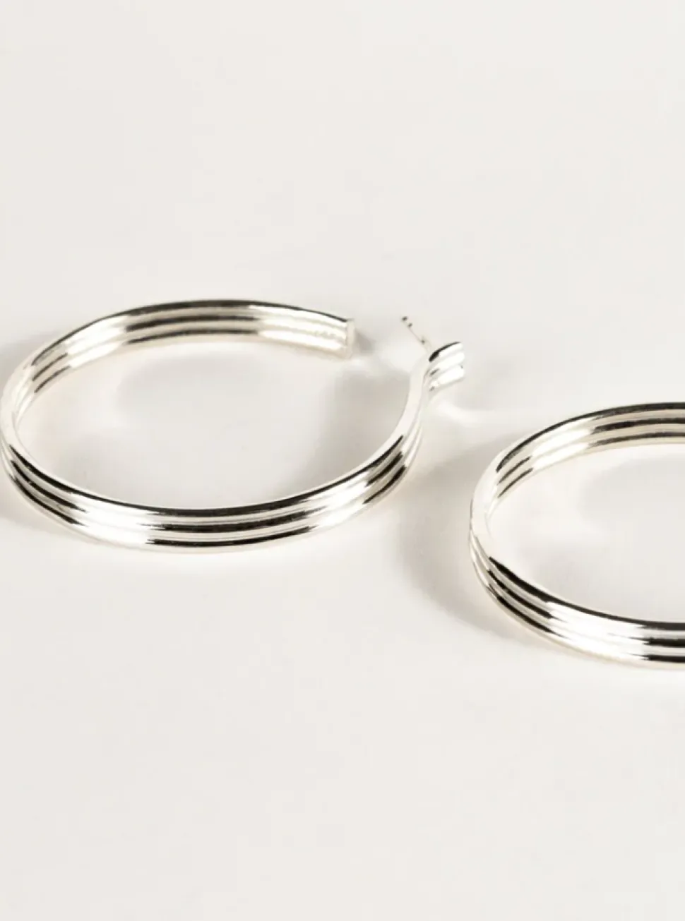SARAH BIJOUX Triolet Medium Rings - Gold Vermeil