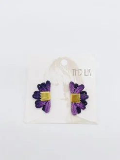 THIS ILK Larrea Earrings - Terracotta