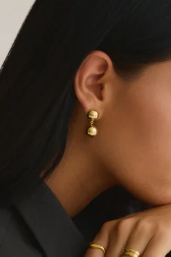 TWENTY COMPASS C'est la Vie Earrings