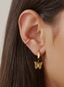 TWENTY COMPASS Muse Earrings - Gold