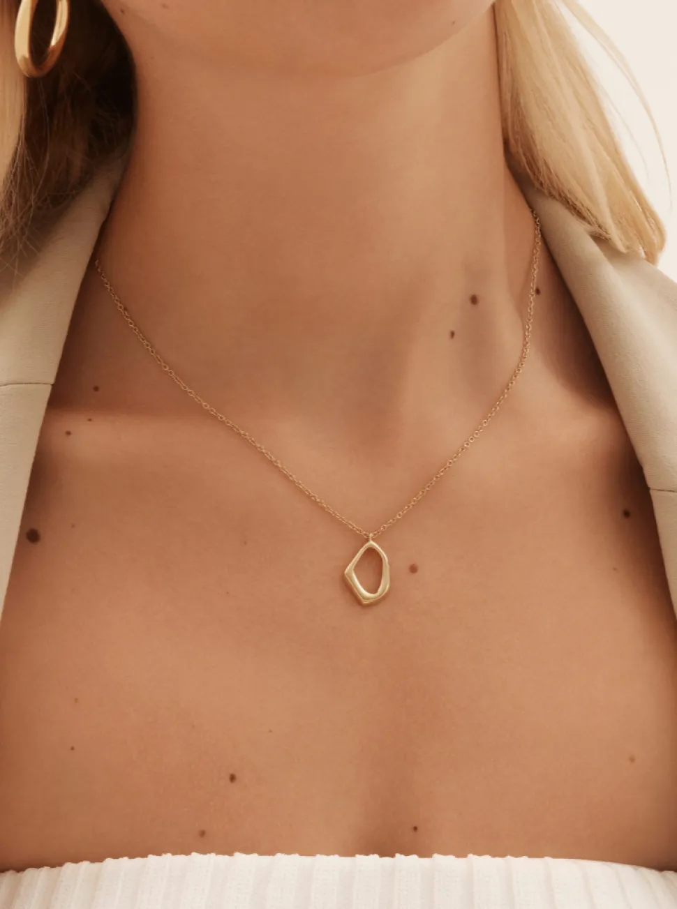 TWENTY COMPASS Nova Necklace - Gold
