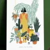 VALERIE BOIVIN ILLUSTRATION Greeting Card - Heart of Cats