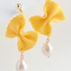 YELLOW DOTS STUDIO Boucles d'oreilles Fancy Farfalle Pasta
