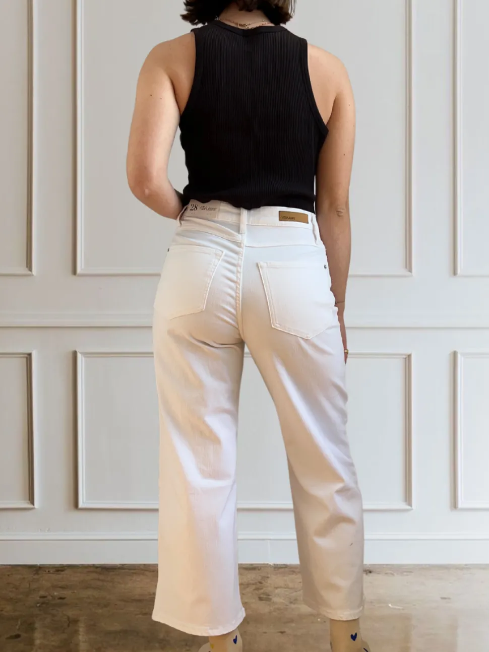 YOGA JEANS Lily Cut - White